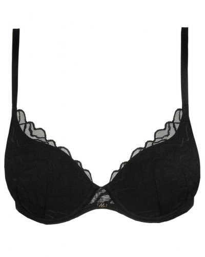 Soutien-gorge rembourré forme cœur Marie Jo Nillo (Noir)