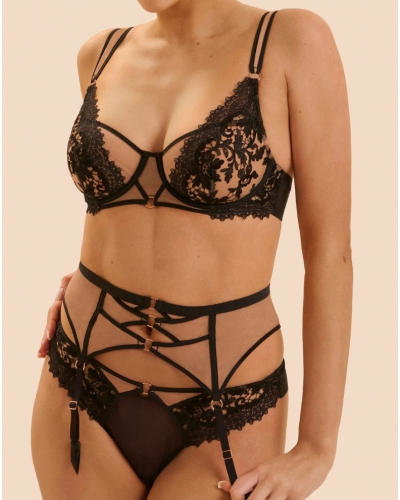 Soutien-gorge armatures plunge Simone Pérèle Fantasme (Light Tattoo)