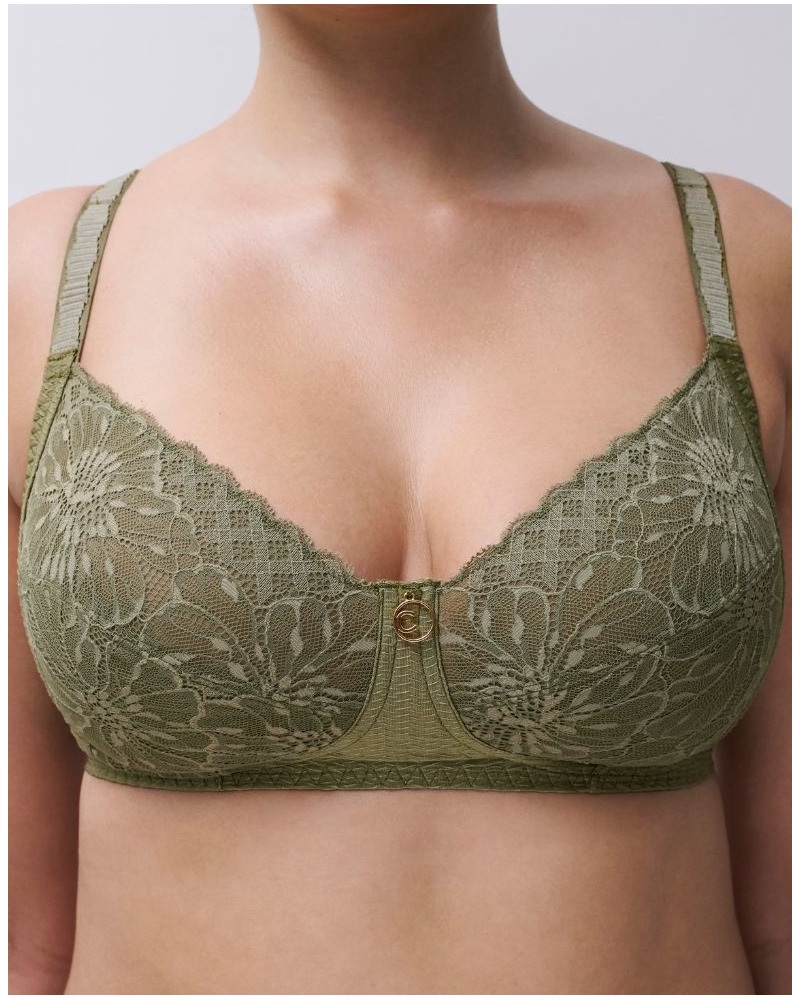 Soutien-gorge sans armature Chantelle Sublime (Kaki Army)