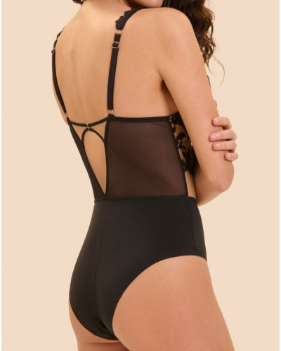 Body con aros Simone Pérèle Fantasme (Light Tattoo)