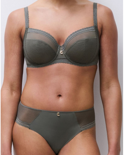 Sujetador con aros Chantelle Romance (Vert argile)