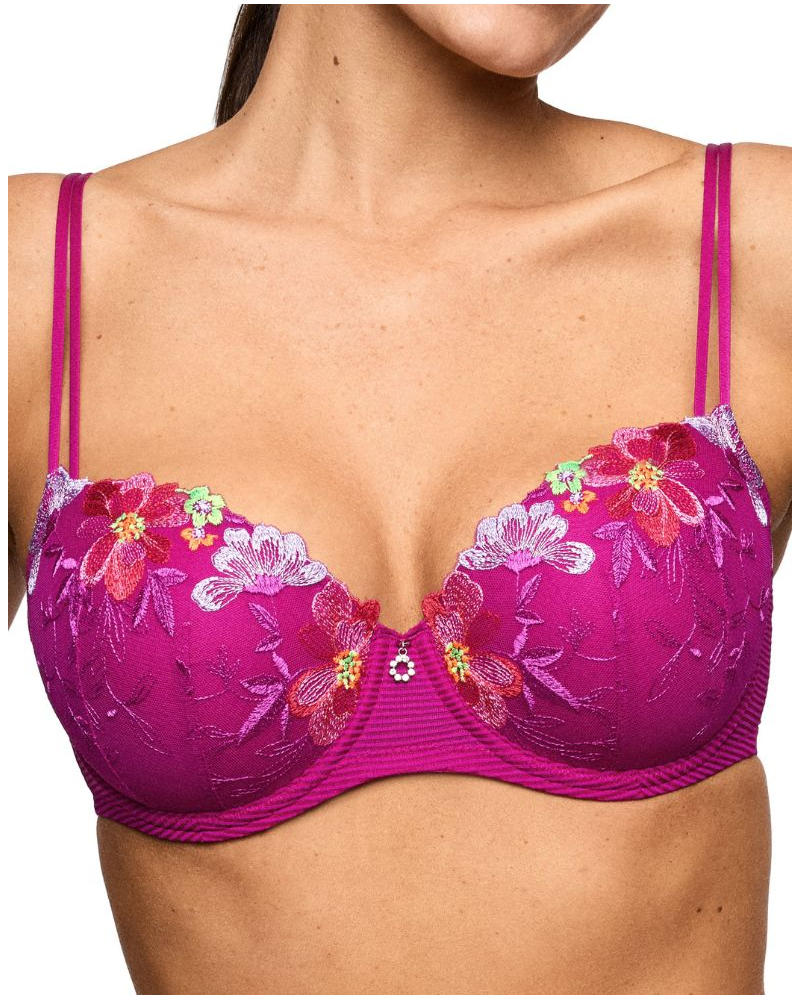 Soutien-gorge balconnet rembourré Marie Jo Odilly (Wild Rose)