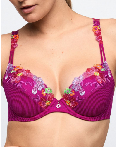 Soutien-gorge push-up coussinets amovibles Marie Jo Odilly (Wild Rose)