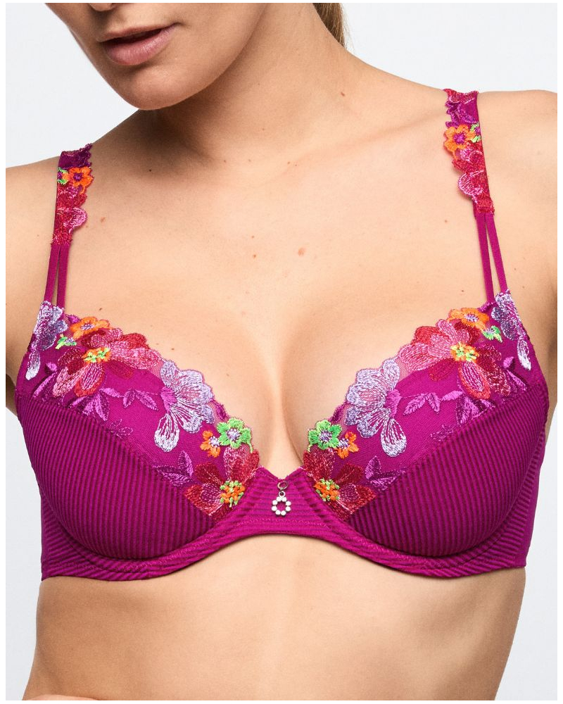 Soutien-gorge push-up coussinets amovibles Marie Jo Odilly (Wild Rose)
