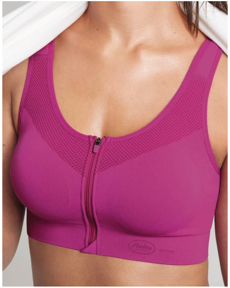 Soutien-gorge de sport Anita Active EasyMove Zip (Candy Pink)