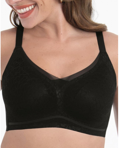 Sujetador bralette con copas acolchadas Anita Confort Essential Smart (Negro)