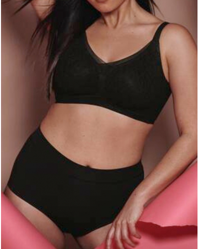 Sujetador bralette con copas acolchadas Anita Confort Essential Smart (Negro)