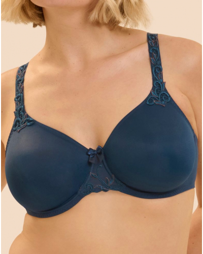 Soutien-gorge armatures moulé rigide Simone Pérèle Andora (Bleu Pétrole)