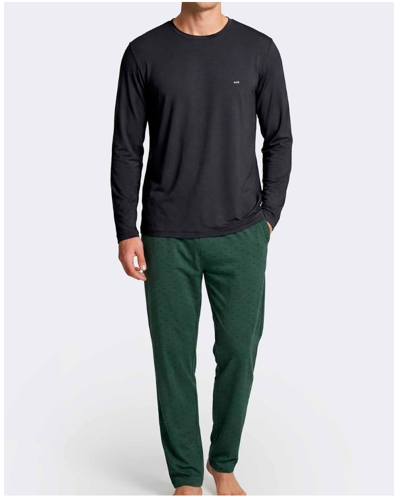 100% Cotton Long Pyjamas Eden Park H81 (GN003)