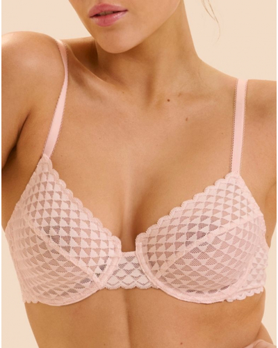 Classic underwired bra Simone Pérèle Subtile (Poudre)
