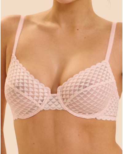 Classic underwired bra Simone Pérèle Subtile (Poudre)