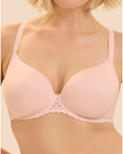 Soutien-gorge spacer plunge Simone Pérèle Subtile (Poudre)