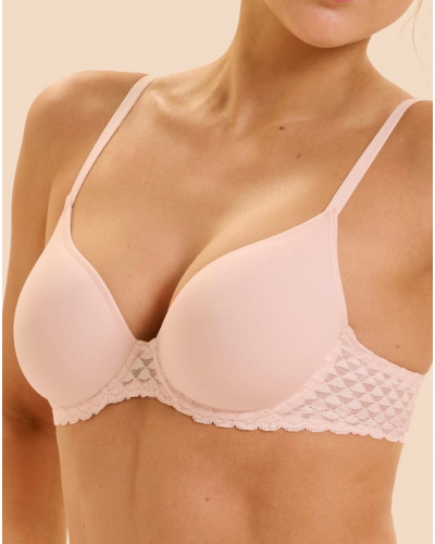 Soutien-gorge spacer plunge Simone Pérèle Subtile (Poudre)