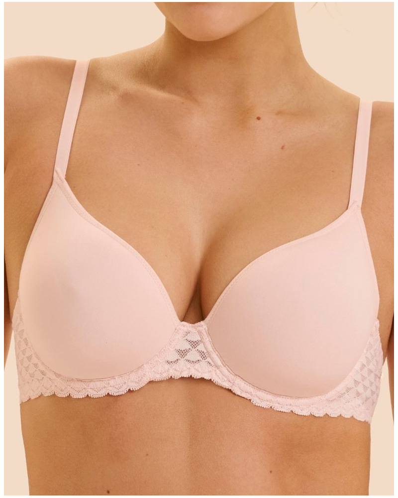 Soutien-gorge spacer plunge Simone Pérèle Subtile (Poudre)