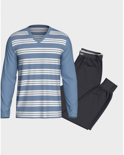 100% Cotton Long Pyjamas Eden Park H95 (BL058)