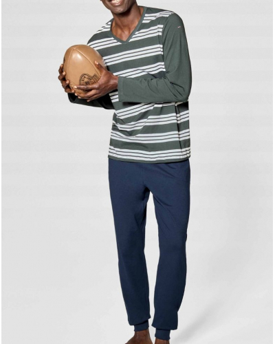 100% Cotton Long Pyjamas Eden Park H95 (GN182)