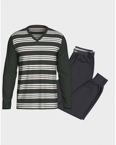 100% Cotton Long Pyjamas Eden Park H95 (GN182)