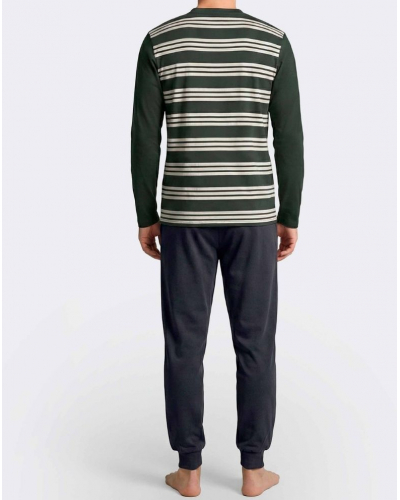 100% Cotton Long Pyjamas Eden Park H95 (GN182)