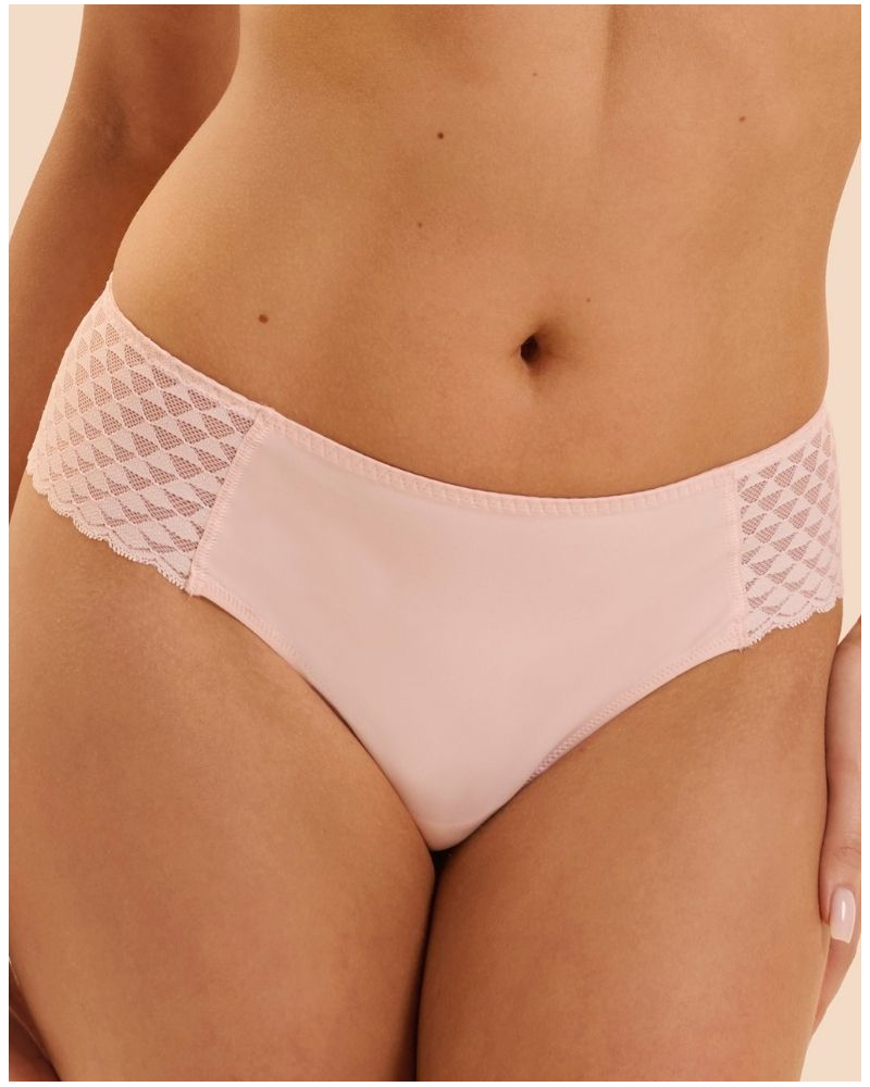 High-cut shorty Simone Pérèle Subtile (Poudre)