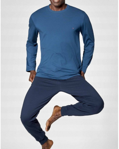 100% Cotton Long Pyjamas Eden Park I04 (BL010)