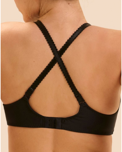Soutien-gorge sans armature structuré Simone Pérèle Instant (Noir & Bleu)