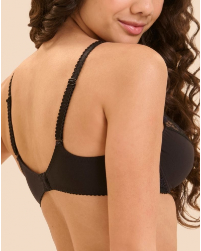Classic underwired bra Simone Pérèle Instant (Noir & Bleu)