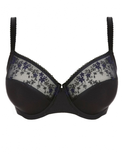 Soutien-gorge emboîtant Simone Pérèle Instant (Noir & Bleu)