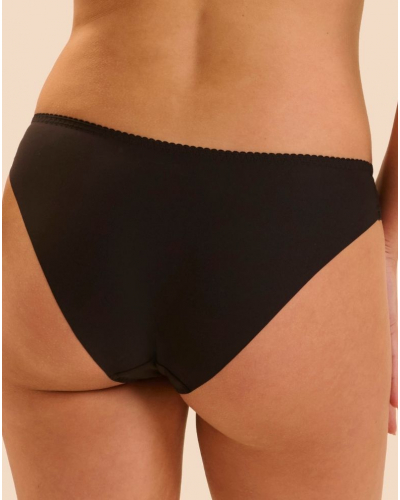 Slip Simone Pérèle Instant (Noir & Bleu)