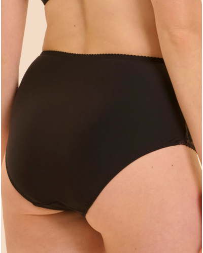 Bragas algodón cintura alta Simone Pérèle Instant (Noir & Bleu)