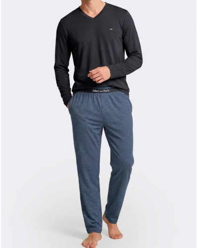 Pyjama long 100% Coton Eden Park I06 (BL010)