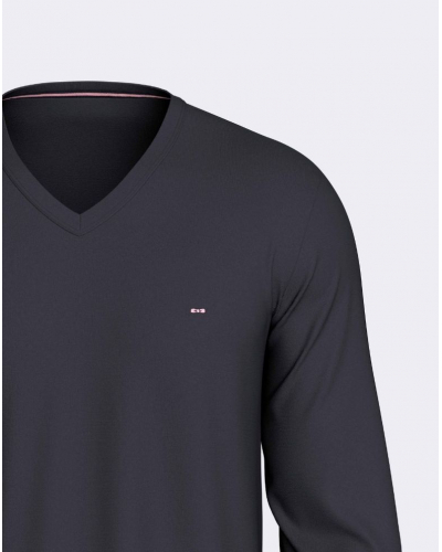 Pyjama long 100% Coton Eden Park I06 (BL010)