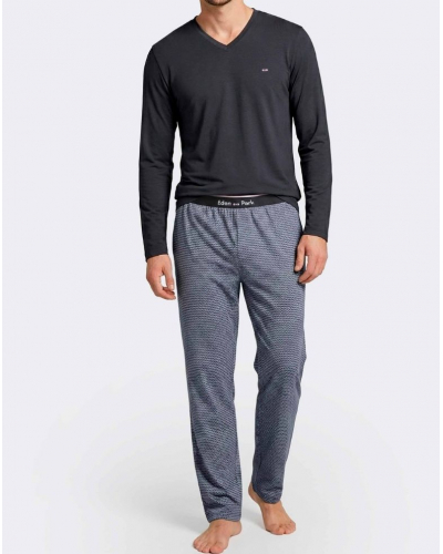 Pyjama long 100% Coton Eden Park I06 (PK030)