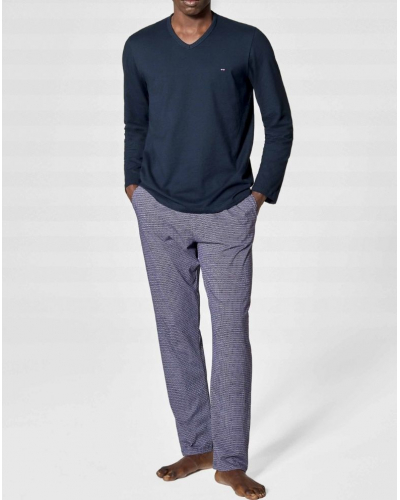 Pyjama long 100% Coton Eden Park I06 (PK030)