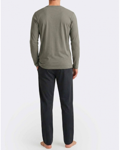 100% Cotton Long Pyjamas Eden Park I07 (GN004)