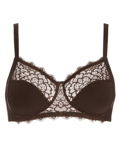 Soutien-gorge sans armature Simone Pérèle Caresse (Cacao)
