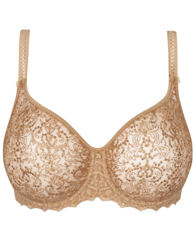 Underwired molded seamless bra Empreinte Cassiopée (Gold)