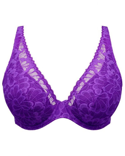Sujetador plunge demi con relleno Prima Donna Twist Mocuto (Italian Acai)