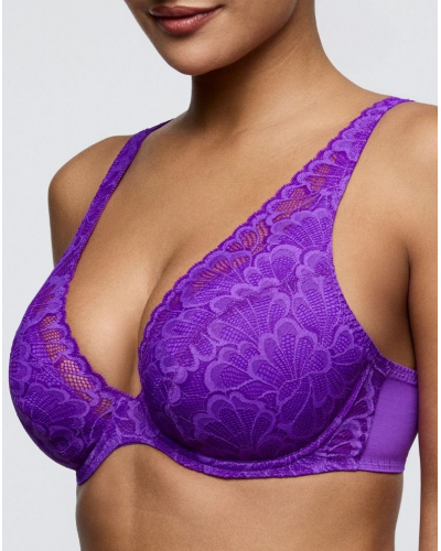 Soutien-gorge plunge demi-mousse Prima Donna Twist Mocuto (Italian Acai)
