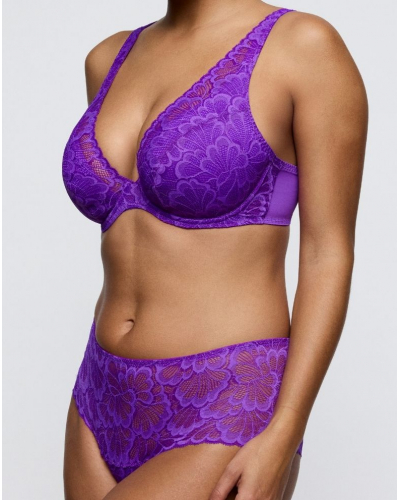 Plunge demi padded bra Prima Donna Twist Mocuto (Italian Acai)