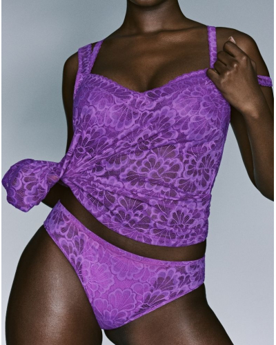 Slip brésilien Prima Donna Twist Mocuto (Italian Acai)