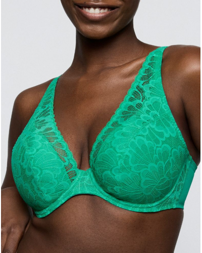 Plunge demi padded bra Prima Donna Twist Mocuto (Vivid Green)