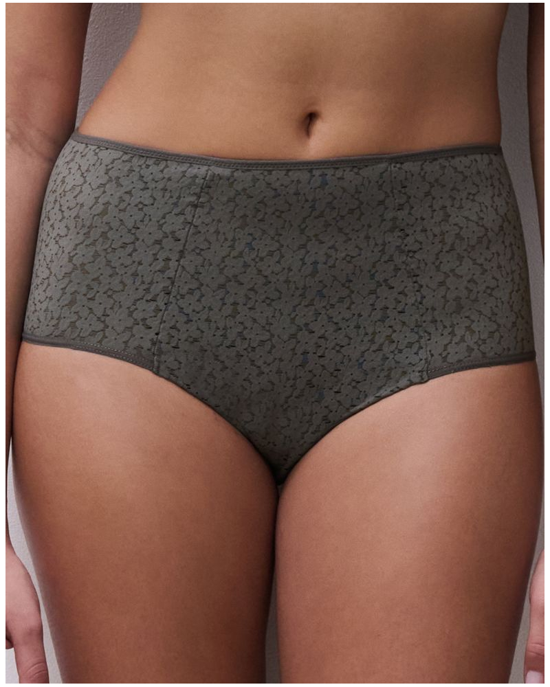 Braga cintura alta Chantelle EasyFeel Norah (Vert Argile)