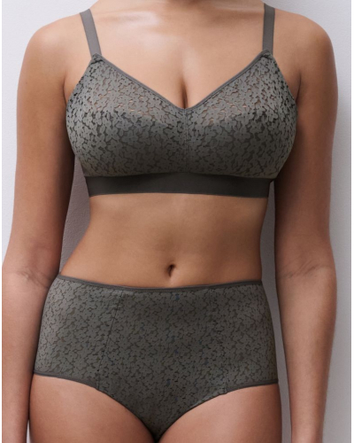 High waist knickers Chantelle EasyFeel Norah (Vert Argile)