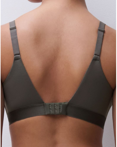 Sujetador sin aros Chantelle EasyFeel Norah (Vert Argile)