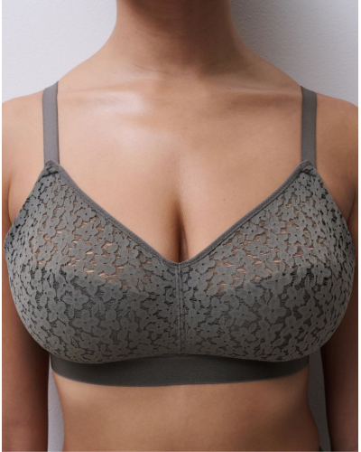 Wireless support bra Chantelle EasyFeel Norah (Vert Argile)