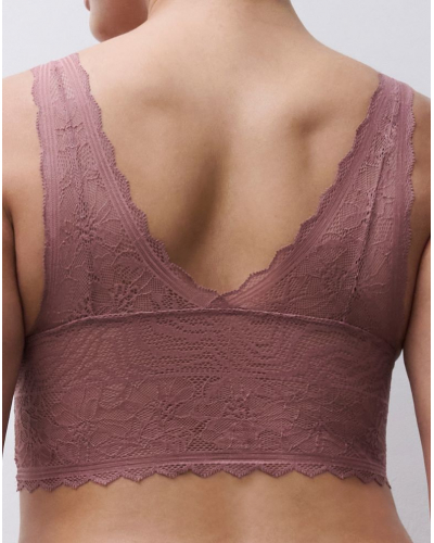 Soutien-gorge sans armature coque Chantelle Floral Touch (Rose des Bois)