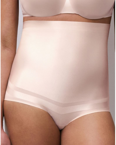 Culotte sculptante taille très haute Chantelle Brilliant Shaping (Beige Doré)
