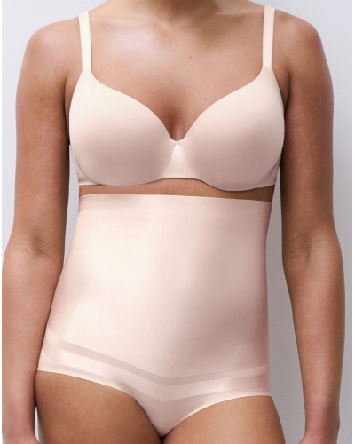 Extra shape high-waisted panties Chantelle Brilliant Shaping (Beige Doré)