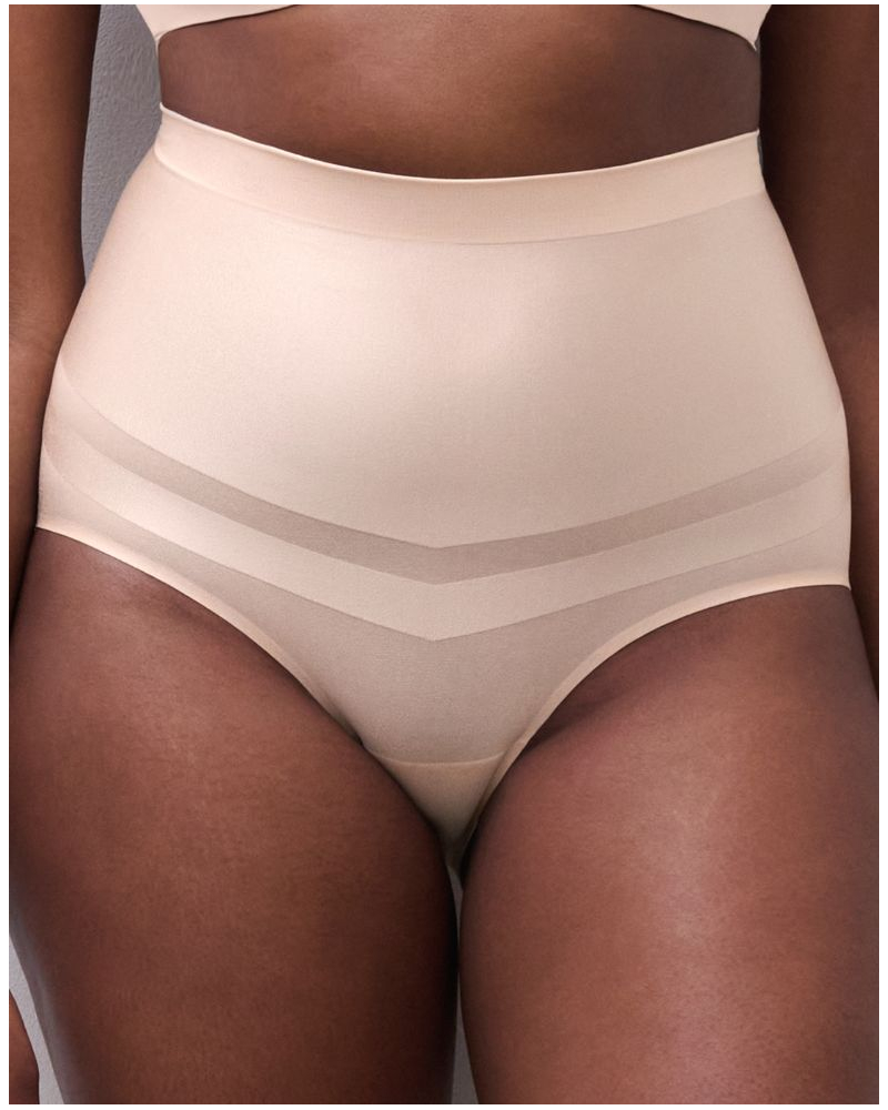 High shape waist knickers Chantelle Brilliant Shaping (Beige Doré)