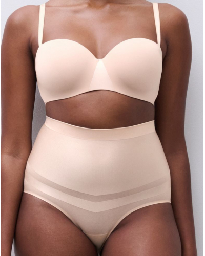 Braga moldeadora cintura alta Chantelle Brilliant Shaping (Beige Doré)
